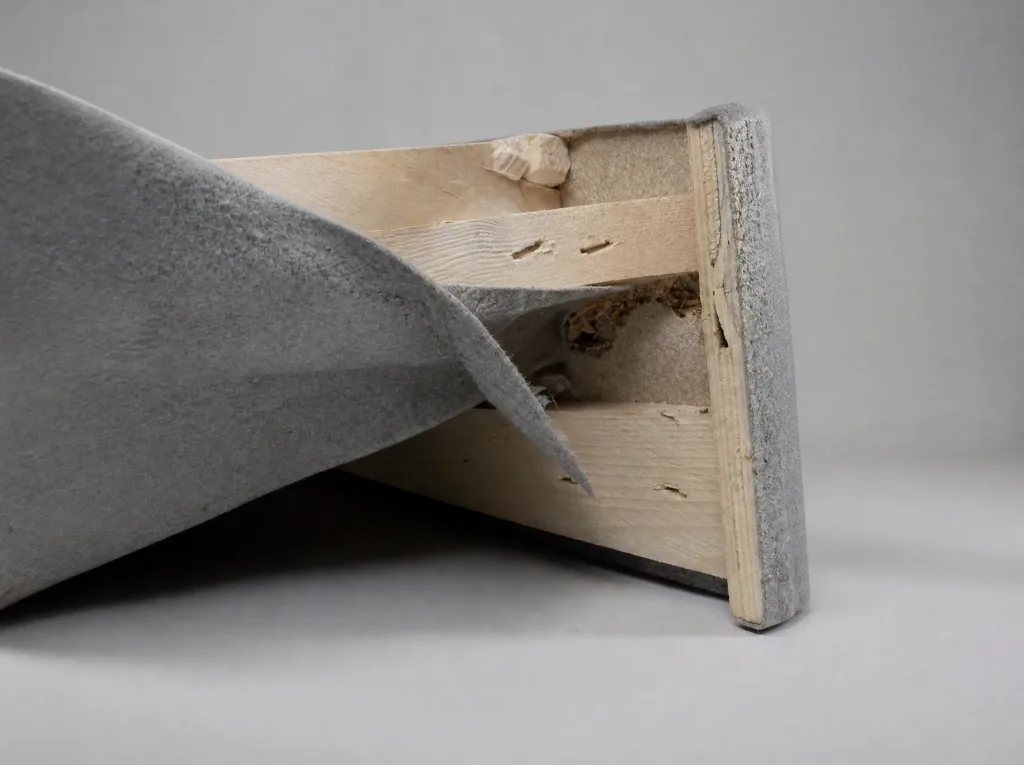 Ansicht der Sitzfläche mit den Kissen | Ledersofa Polsterreparatur Möbel reparieren in Wetzikon: Ansicht der Sitzfläche mit den Kissen, Ledersofa