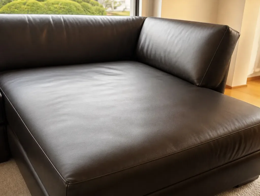 Chaiselongue nach dem Neubezug | Visualisierung | Sofa neu beziehen Visualisierung: Chaiselongue nach dem Neubezug, Neubezug bei der Egora Polsterei Wetzikon